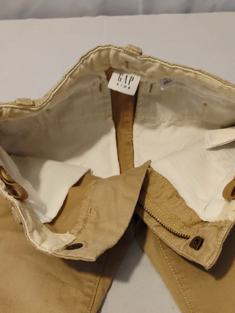 GAP Kids Khaki Tan Pants Boys Size 6 Slim